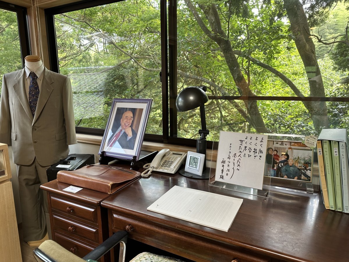 船井幸雄氏が愛した書斎